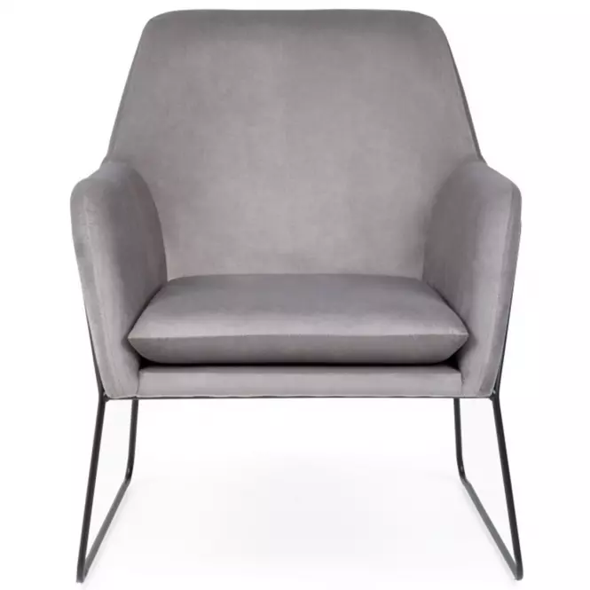 Fotel Milan Bluvel 14/lába fekete