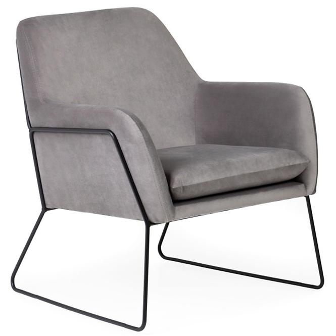 Fotel Milan Bluvel 14/lába fekete
