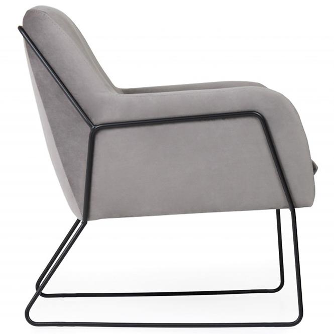 Fotel Milan Bluvel 14/lába fekete