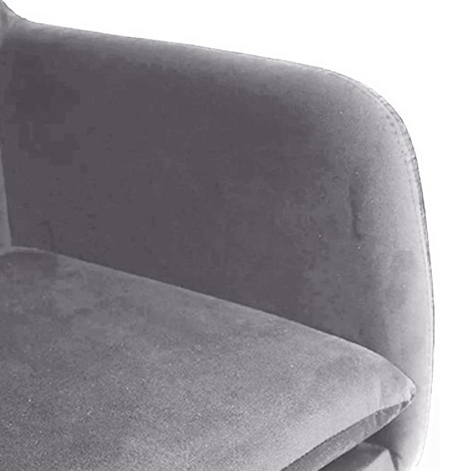 Fotel Milan Bluvel 14/lába fekete