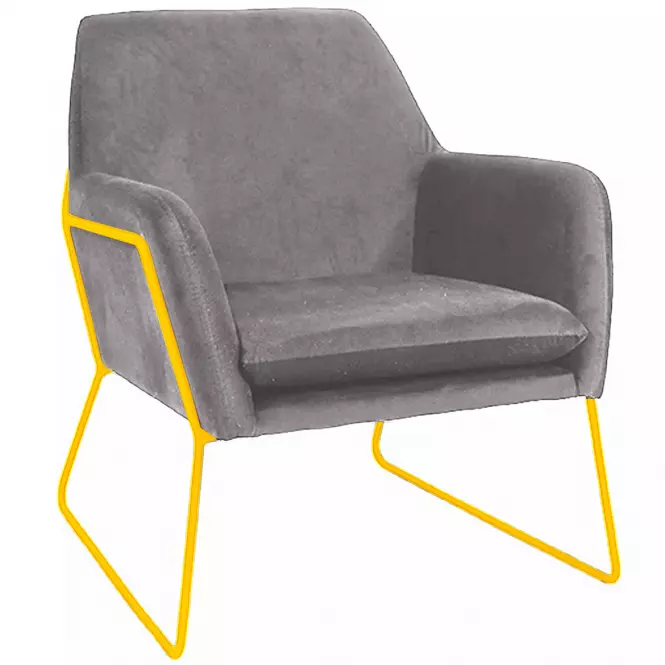Fotel Milan Bluvel 14/arany