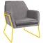 Fotel Milan Bluvel 14/arany,2