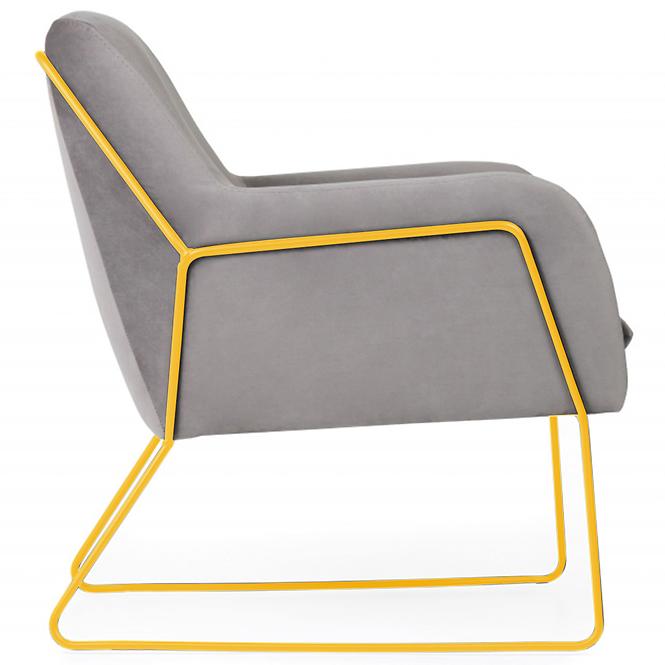 Fotel Milan Bluvel 14/arany