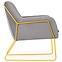 Fotel Milan Bluvel 14/arany,4