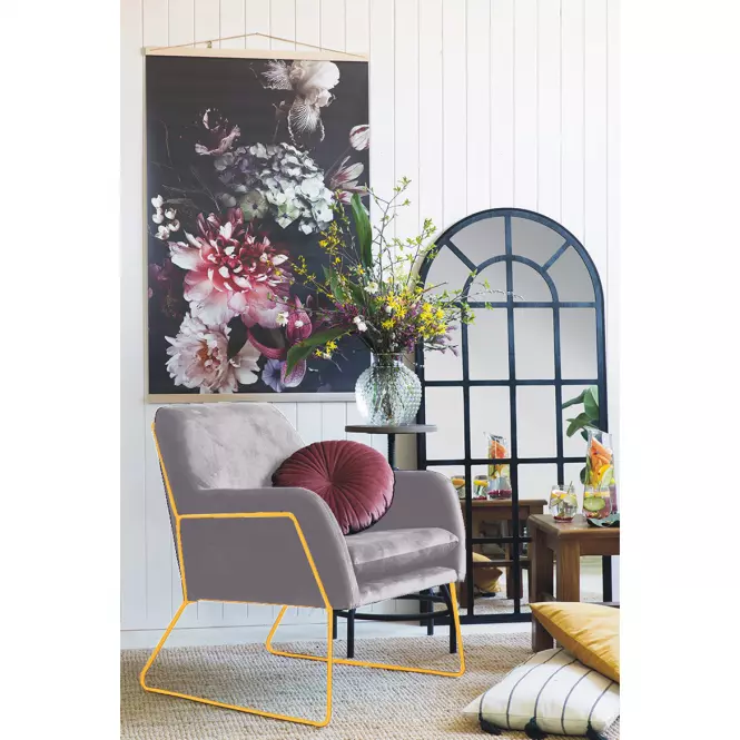 Fotel Milan Bluvel 14/arany,8