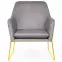 Fotel Milan Bluvel 14/arany