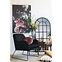 Fotel Milan Bluvel 19/fekete,5