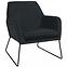 Fotel Milan Bluvel 19/fekete