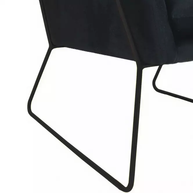 Fotel Milan Bluvel 19/fekete