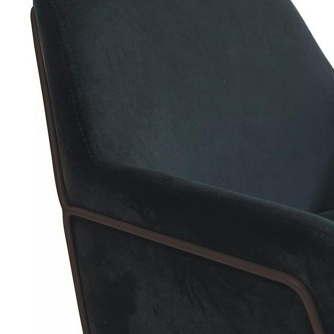 Fotel Milan Bluvel 19/fekete