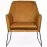 Fotel Milan Bluvel 68/fekete