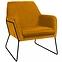 Fotel Milan Bluvel 68/fekete,2