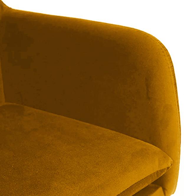 Fotel Milan Bluvel 68/fekete