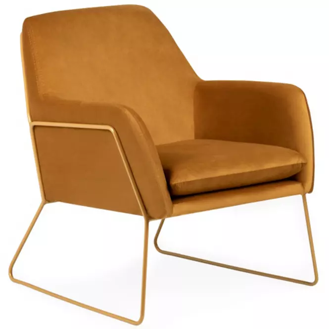 Fotel Milan Bluvel 68/arany