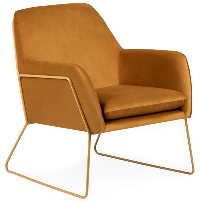 Fotel Milan Bluvel 68/arany