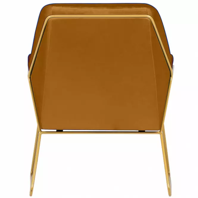 Fotel Milan Bluvel 68/arany