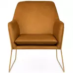 Fotel Milan Bluvel 68/arany