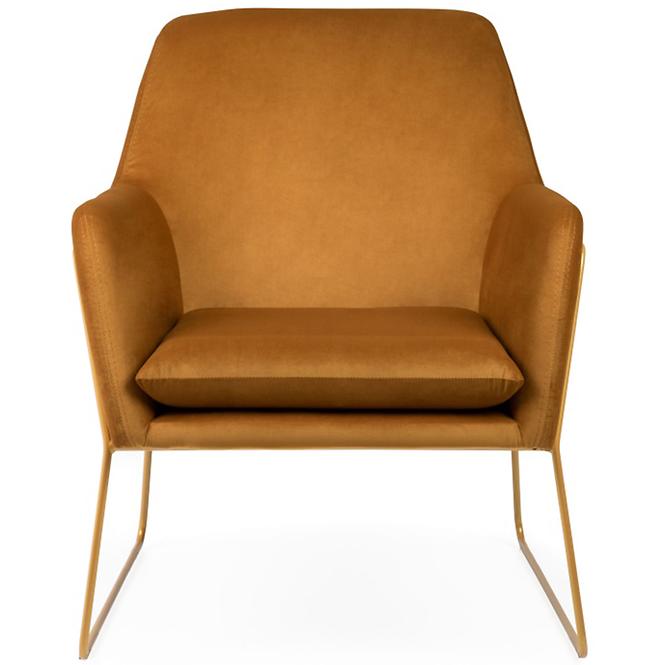 Fotel Milan Bluvel 68/arany