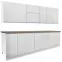 Konyhabútor Gardena White 260 lakkozva,2
