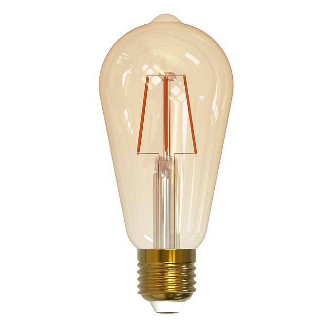 Izzó POLUX LED ST64 E27 Amber 5.5W 1800-2700K WIFI TUYA