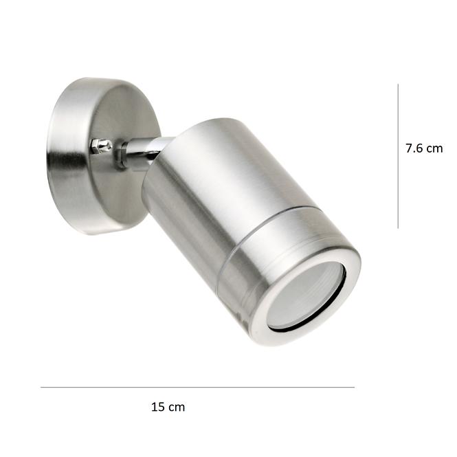 Kerti lámpa OLIMP SG674 1XGU10 INOX KD15