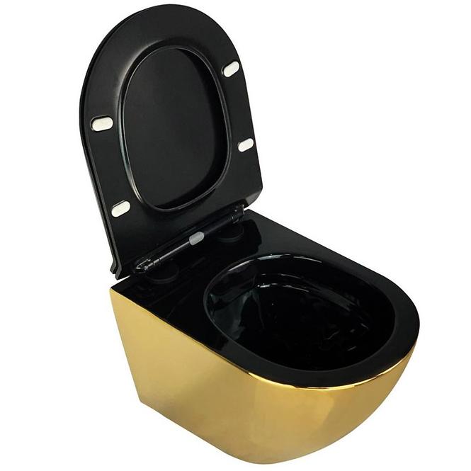 WC csésze Alice II Slim gold/black