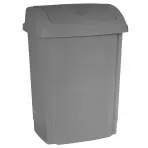 Szemetes kuka Swing 10 l ezüst