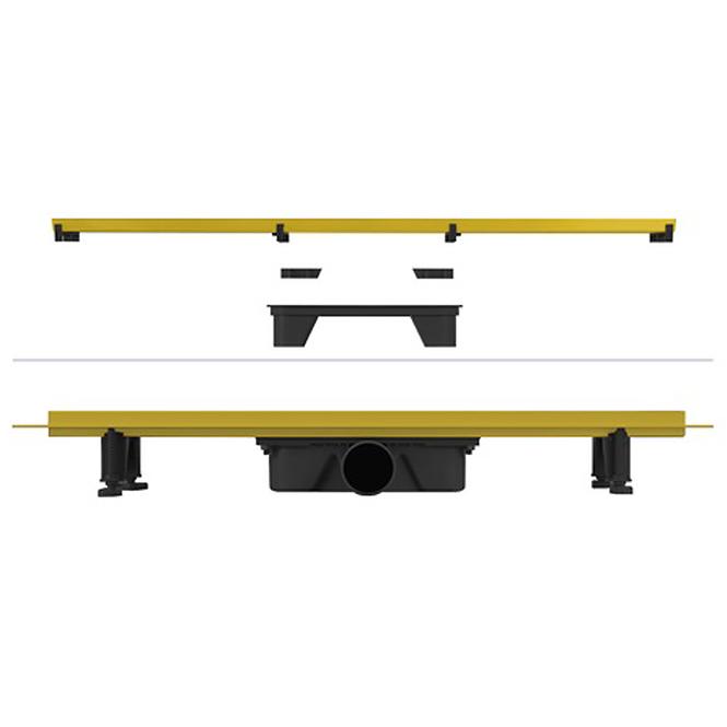 Lineáris vízelvezetés ABS GOLD 700
