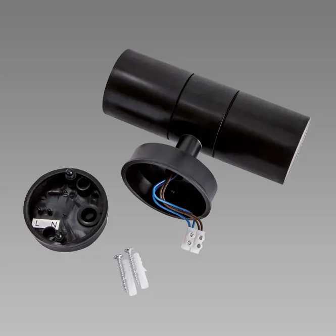 Lámpa Gordon 2XGU10 BLACK 03937,6