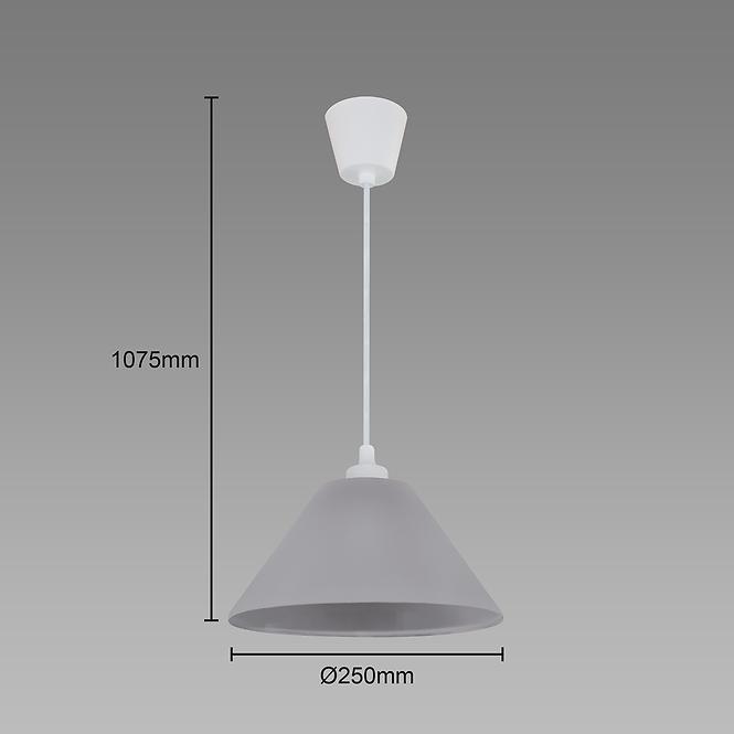 Lámpa Inka GREY 25 03879