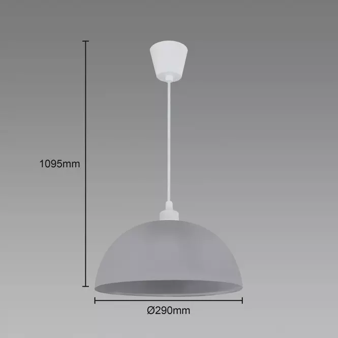 Lámpa Inka GREY 29 03881