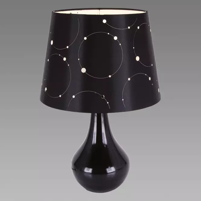 Lámpa Larysa E14 BLACK 03806,2