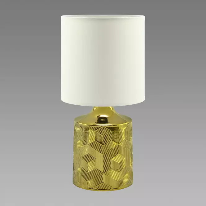 Lámpa Linda E14 GOLD/WHITE 03786