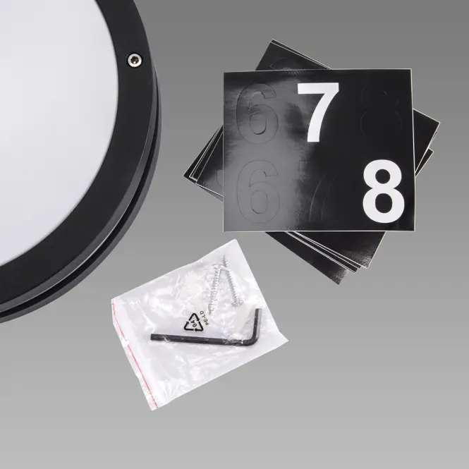 Lámpa Solina LED C 7.5W BLACK 4000K 03837
