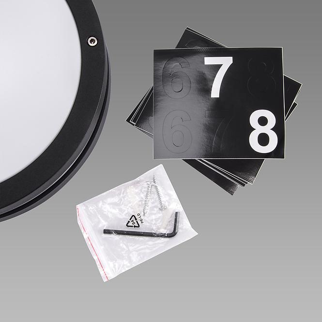 Lámpa Solina LED C 7.5W BLACK 4000K 03837