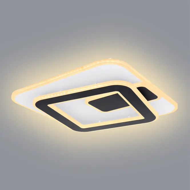 Lámpa LED 48435-36 CCT 3000-6000K fehér-fekete 40X40,2