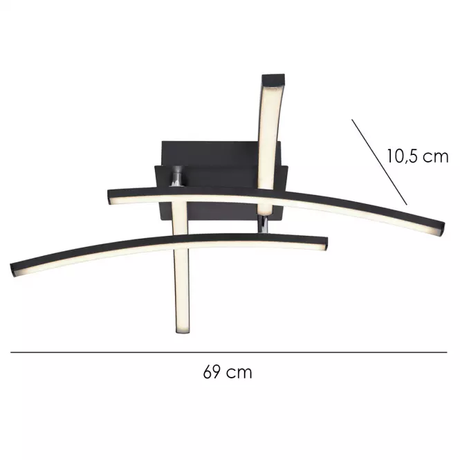 Lámpa LED 67129-24 CCT 3000-4000-6000K 69X69,7