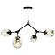 Lámpa Luster 1962/4 Black LW4,3