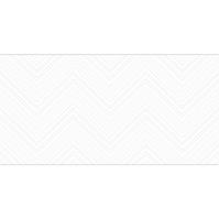 Csempe dekoratív CCR33-1 White Mat Chevron 30/60