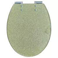 WC ülőke Gold Glitter