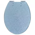 WC ülőke Silver Glitter