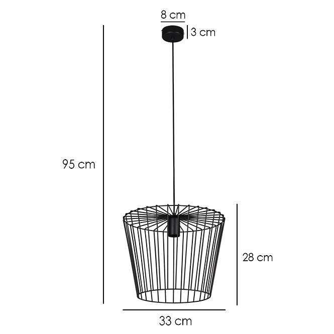 Lámpa Soul Black K-4641 LW1