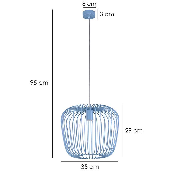 Lámpa Eden K-4102 Kék LW1