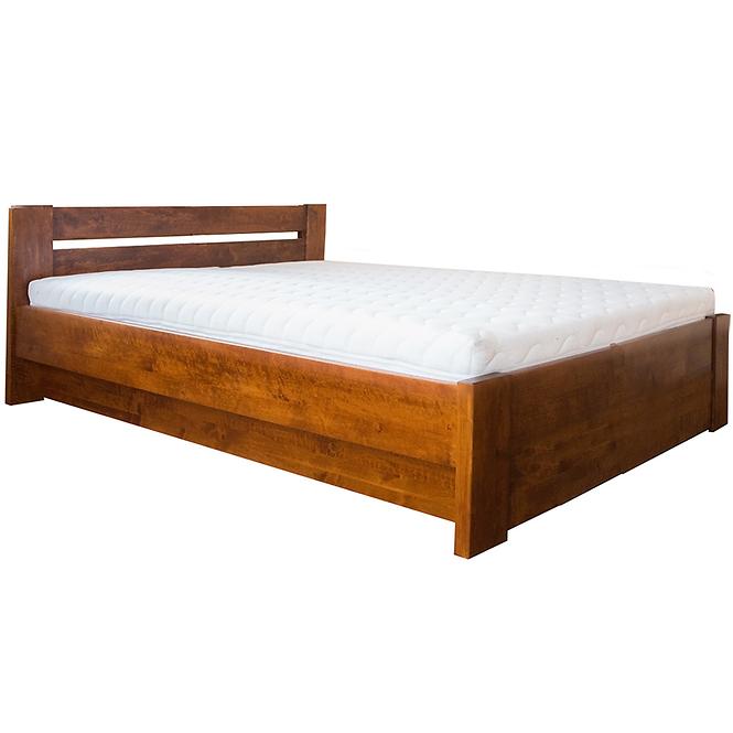 Ágy fa Lulea Plus 90x200 éger,2