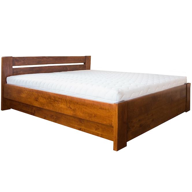 Ágy fa Lulea Plus 200x200 éger,3