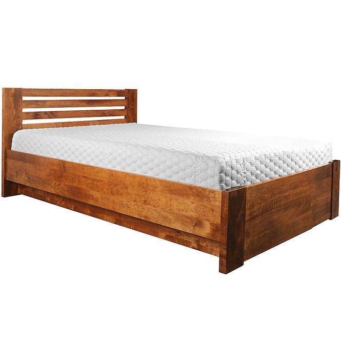 Ágy fa Bergen Plus 120x200 éger