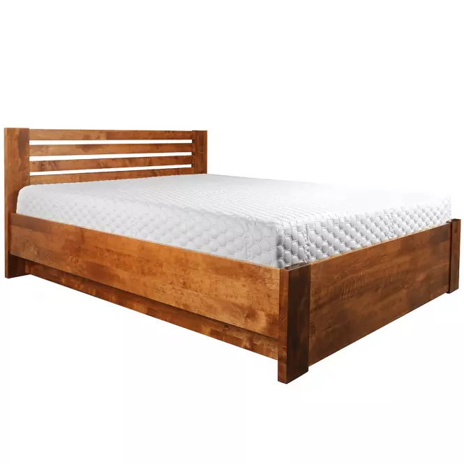 Ágy fa Bergen Plus 160x200 éger,2