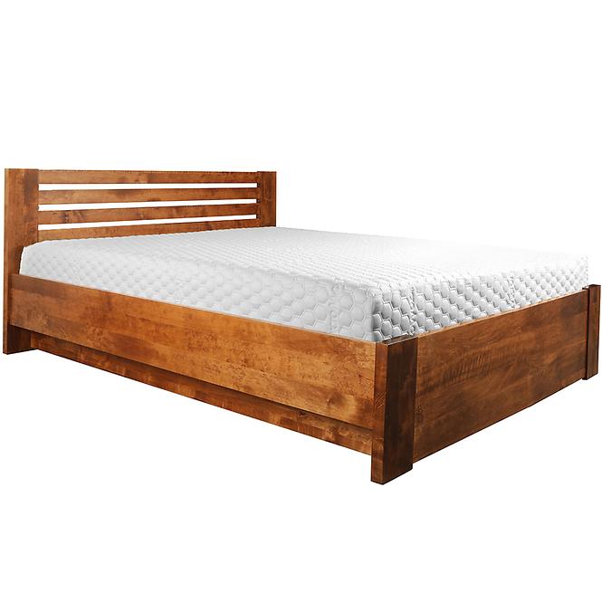Ágy fa Bergen Plus 200x200 éger
