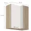 Konyhaszekrény Favorit 44g Lewa Sonoma/White,2