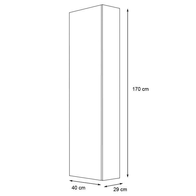 Vitrin Fly 40 fekete/fehér